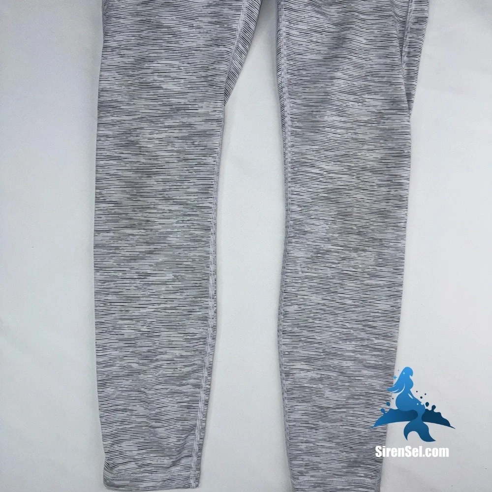 1085 lululemon Train Times 7/8 Pant High Rise - 6 - Wee Are From Space Ice Gray